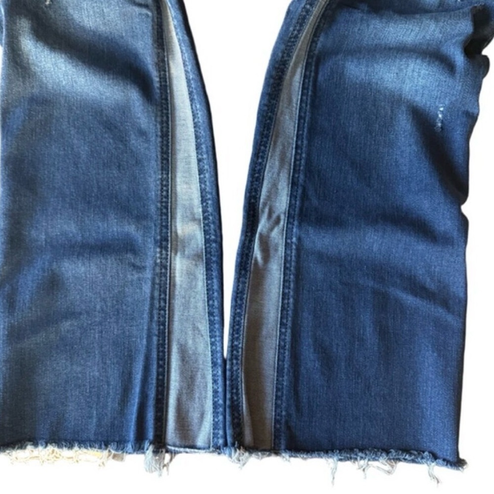 KUT🌹FROM THE KLOTH Kelsey High Rise Ankle Flare Jeans ✨ Sz 6 ✨Raw Hem - Picture 11 of 14